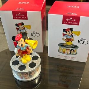 Disney 100 Years of Wonder Hallmark Keepsake Ornament Christmas 2023 New in box